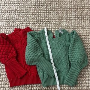Janie and Jack Kids Sweaters - 3T sweater bundle x2